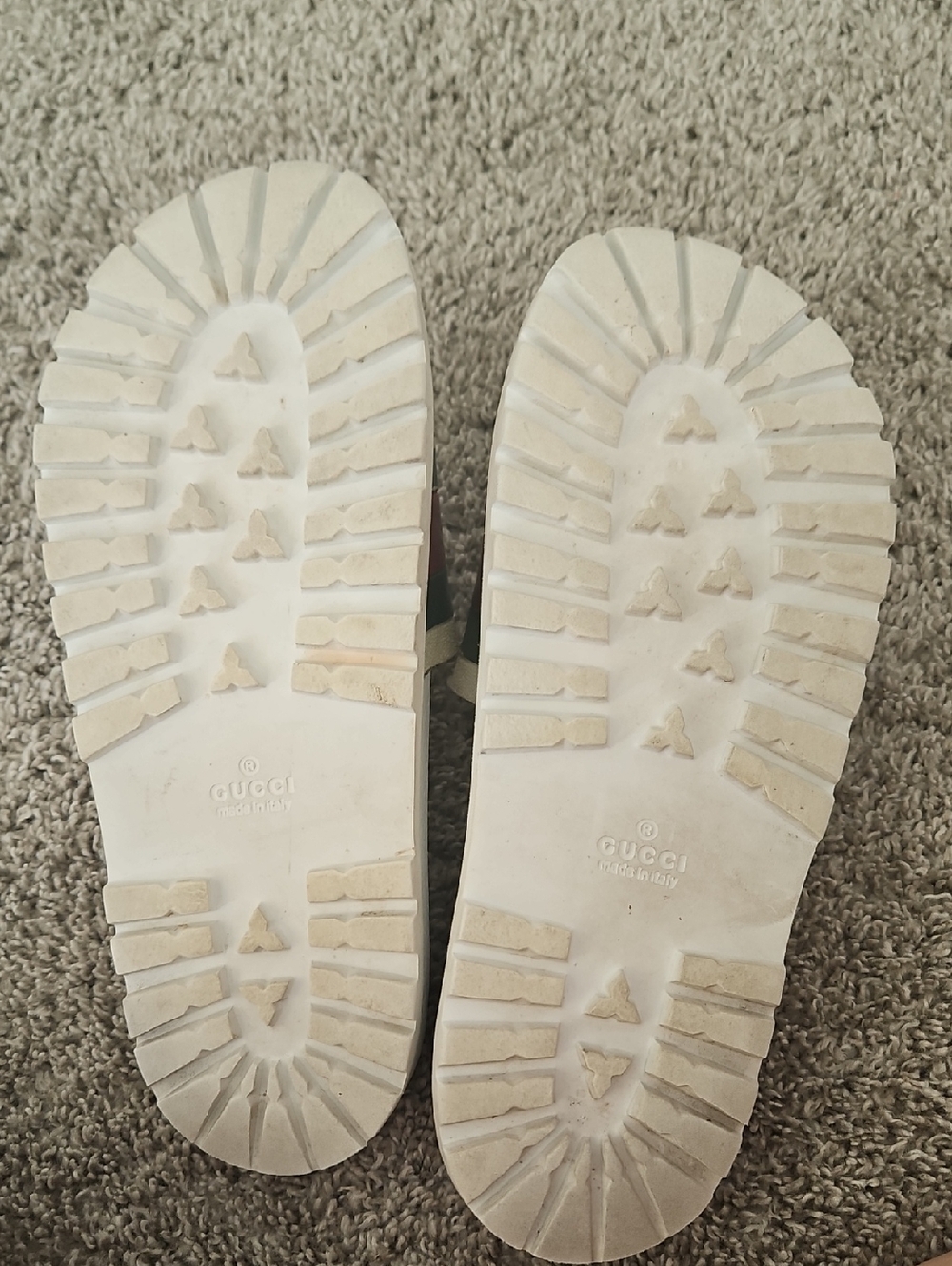 Gucci White Slides Sandals Summer  10 - Picture 7 of 8